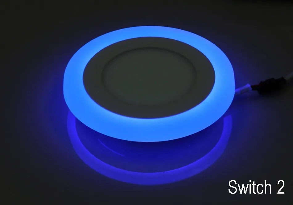 New Design Round LED Panel Downlight 6W 9W 18W 24W 3 Model LED Panel Lights AC85-265V Recessed Ceiling Painel Lights