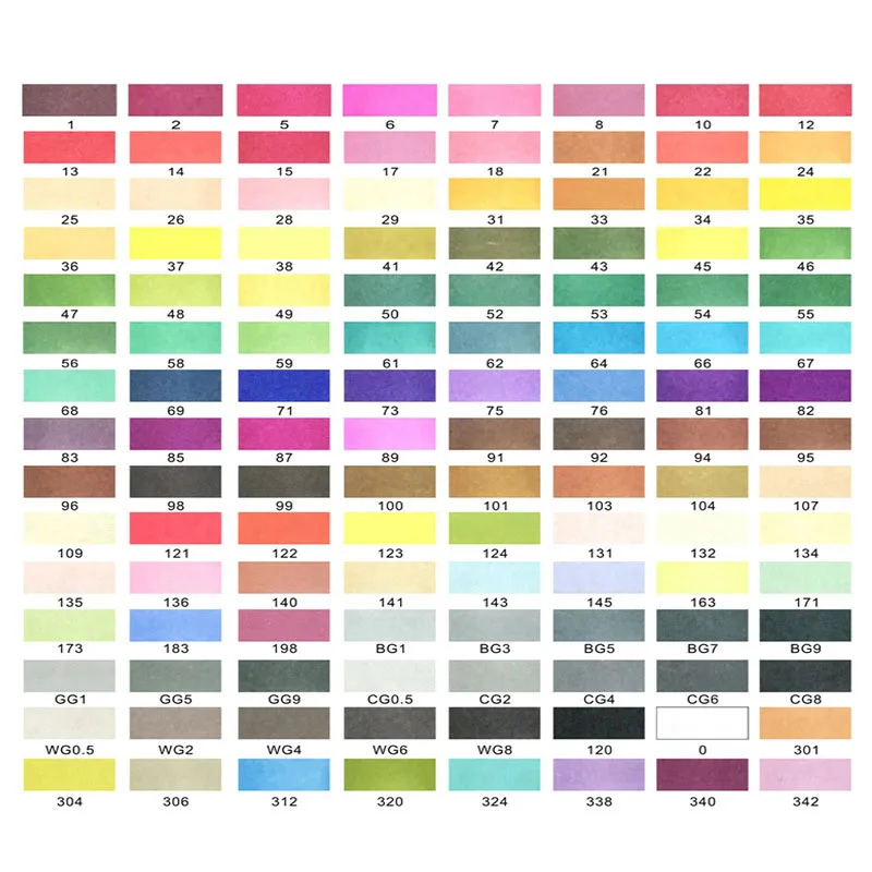 Universal 120 colors Улучшенный 40/60/80/120/160 Цвета ручка маркер комплект Dual Head эскиз маркеры кисточки ручка для рисования манга анимация дизайн товары для рукоделия - Цвет: Universal 120 colors