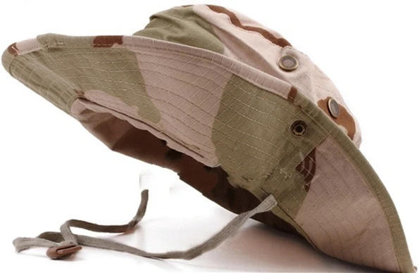 sand camouflage Тактическая страйкбольная охотничья военная шапка Армейский Камуфляж Boonie шапки морской рыбалки Кемпинг Снайпер хлопок Женская Мужская кепка - Цвет: sand camouflage