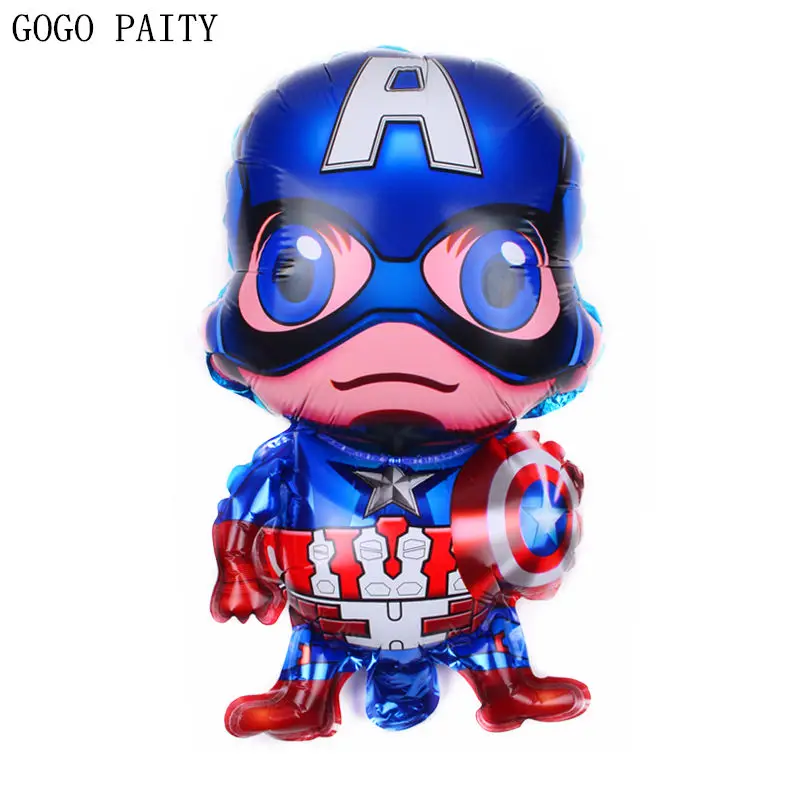 Новый мини шар GOGO PAITY с героями мультфильмов алюминиевый детский для вечеринки