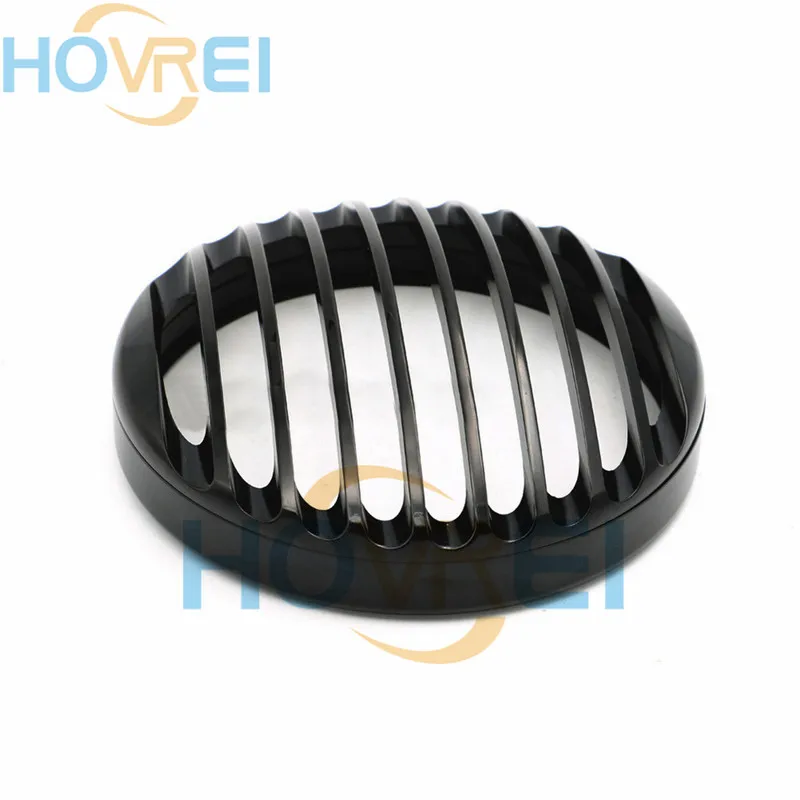 5 3/4 &quotфара мотоцикла CNC Гриль Крышка маска фара двигателя заготовка для Harley Davidson