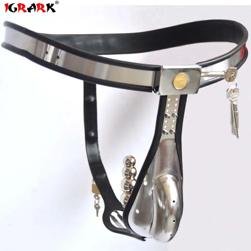 Stainless Steel Male T Big Chastity Belt Cage Device Bondage CB6000 Penis Ring Sex Toys for Man | Красота и здоровье