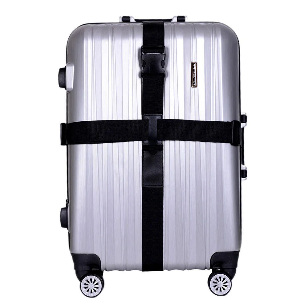 Практичный нейлоновый дорожный чемодан с крестообразными ремнями ремень для