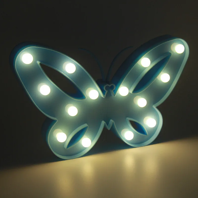Luminaria 3D Marquee Единорог Фламинго Микки Настольный светодиодный светильник любовь детский ночной Светильник Звезда Луна облако сердце декор в виде оленя буквы