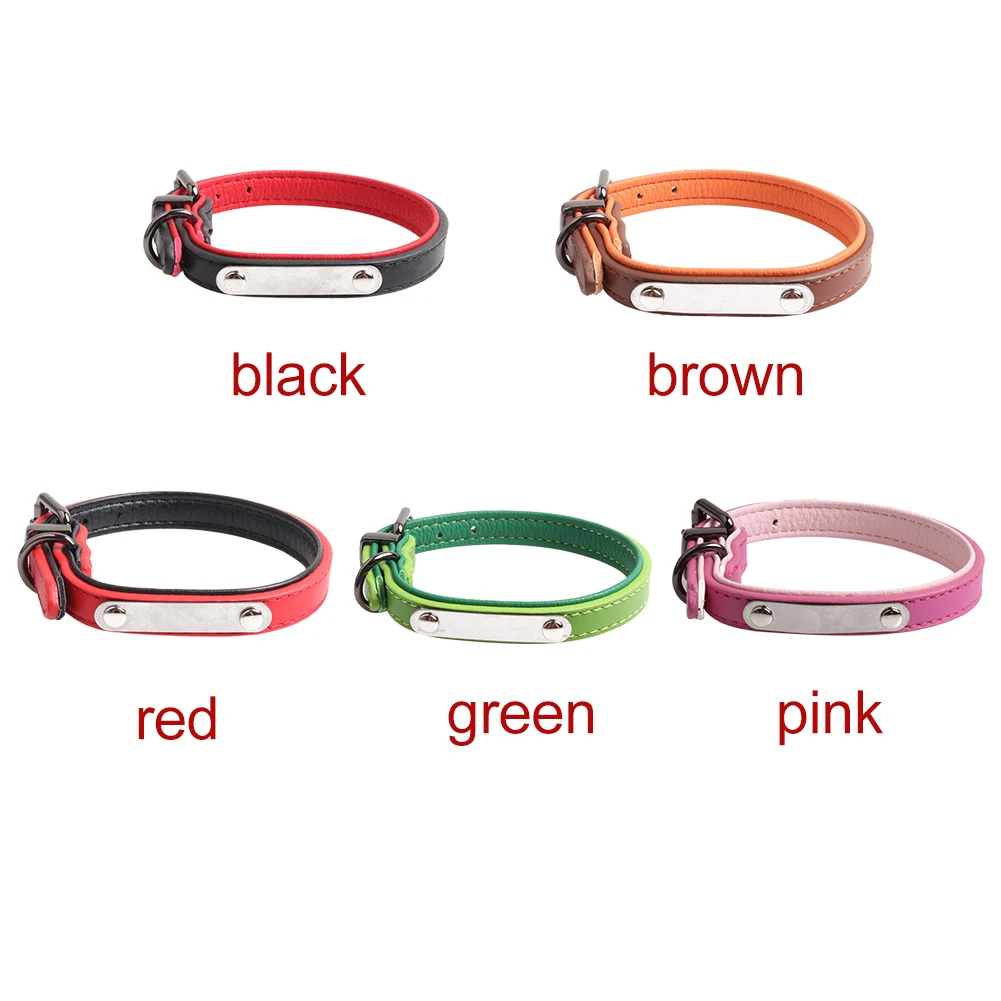 Поводок прочный Rein искусственный кожаный ошейник собака использование с метки