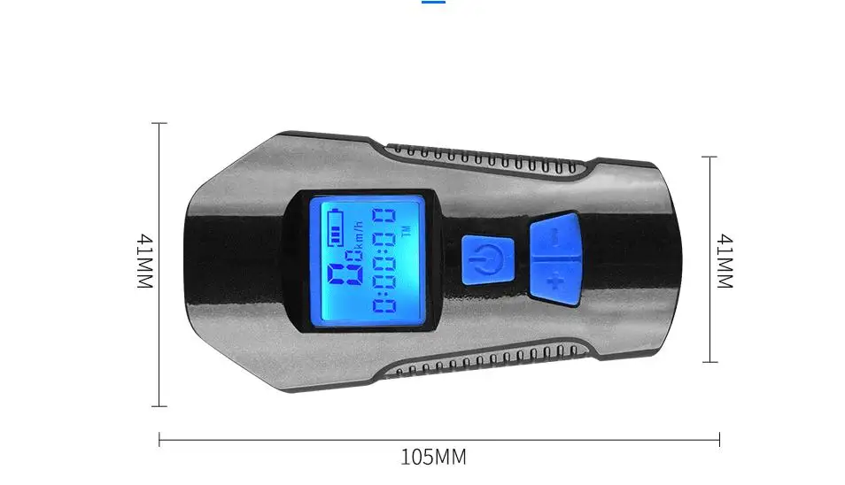 Велосипедный фонарь с зарядкой от usb, светодиодный светильник, уличный водонепроницаемый фонарь для фары горного велосипеда, электронный колокольчик, портативный Точечный светильник, KS-10