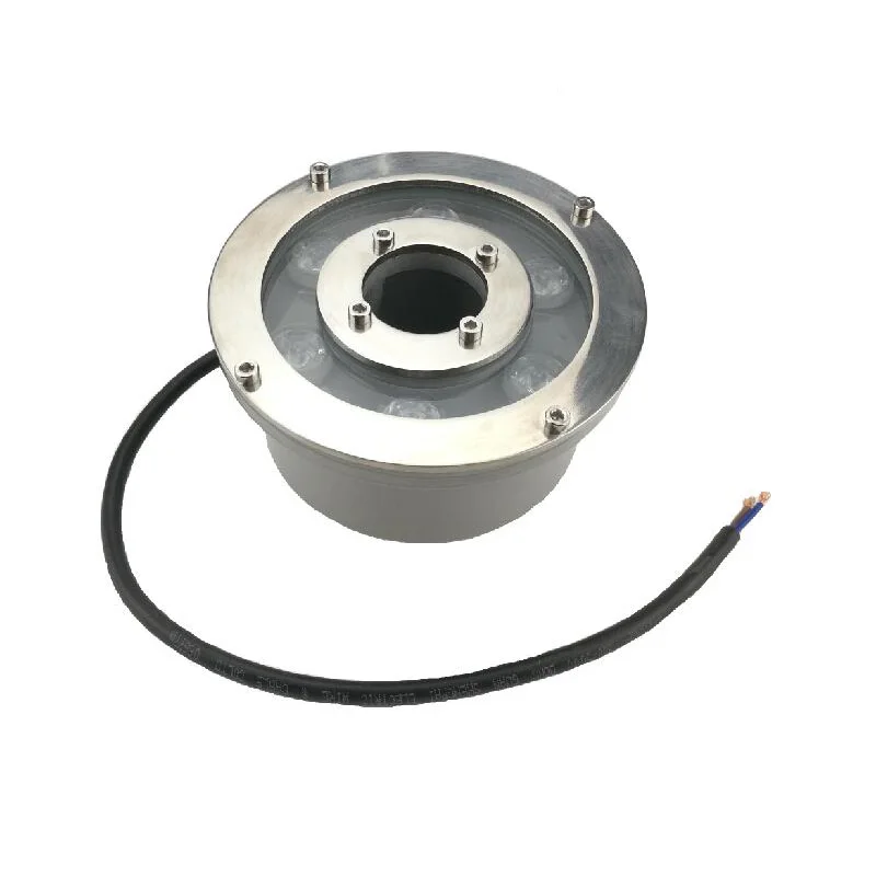 Подводные светодиодсветодиодный RGB фонари для фонтанов 6 Вт IP68 Ландшафтная