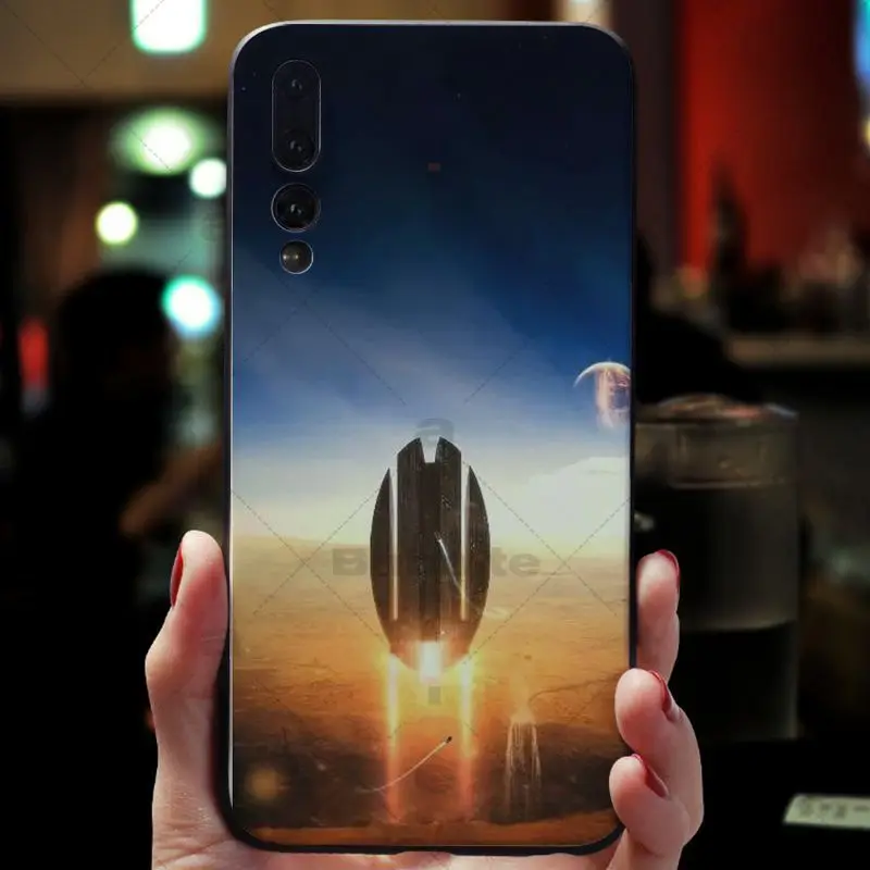 Мягкий силиконовый чехол Babaite sky Space planet sun Moon stars для Huawei Mate 10 P9 P10 P20 P20pro honor 9 V9 V10 |