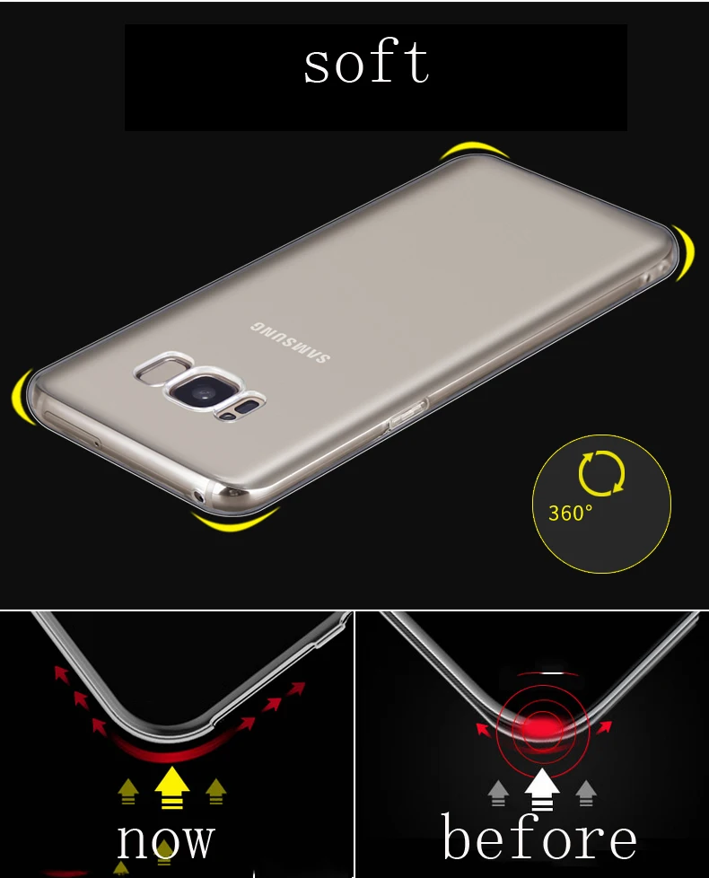 Ультратонкий Прозрачный чехол для Samsung Galaxy J3 J5 J7 2017 A8 2018 A6 Plus A3 A5 A7 2016 J4 J6 S8 S9 S7 S6 edge |