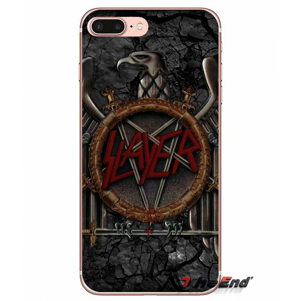 Контактная группа Slayer Логотип силиконовый чехол для телефона сумка HTC U11 One M7 M8 A9 M10