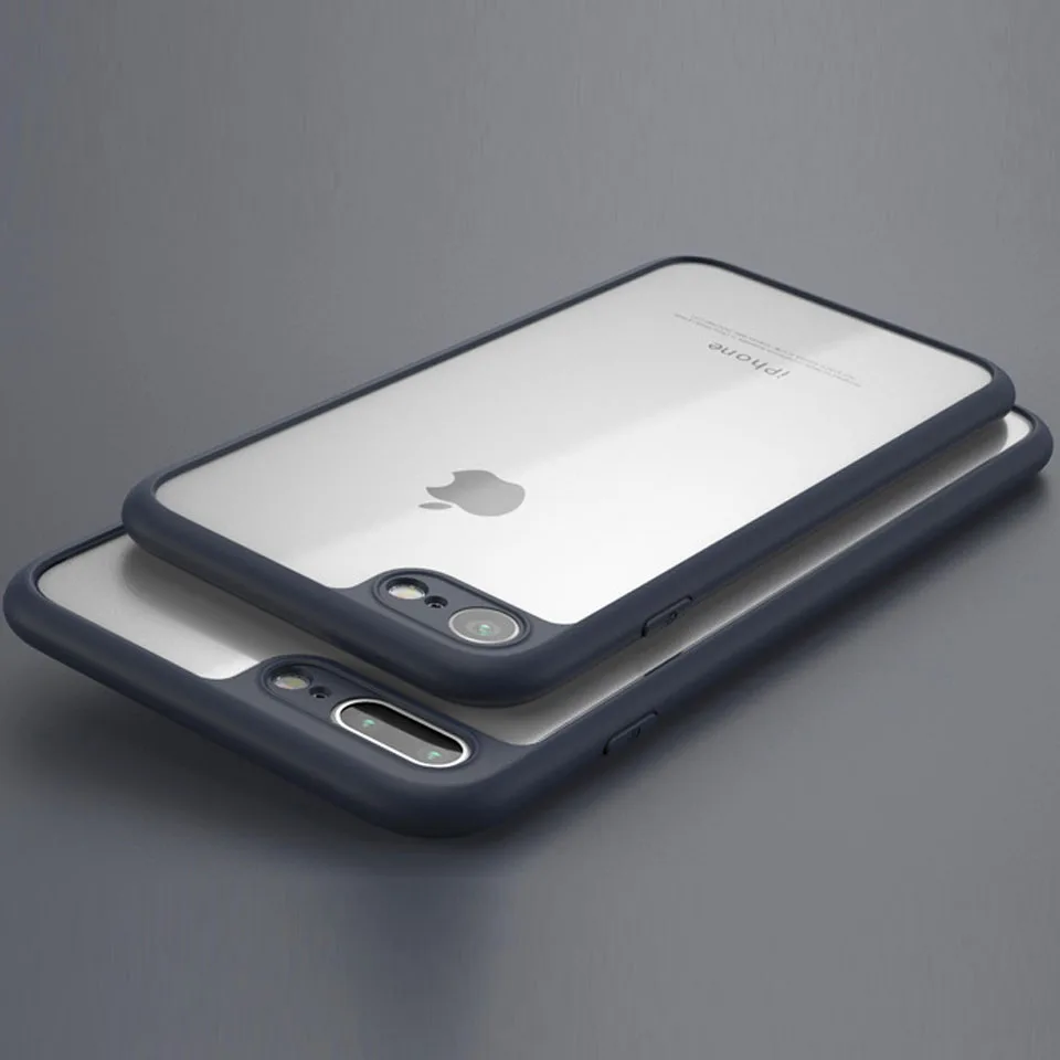 Роскошный гибридный мягкий чехол для iphone 7 SE 5S 6 s 8 Plus Samsung S7 S8 Edge A3 A5 2017 пластиковые +