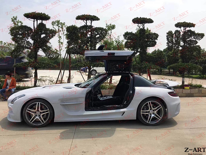Z-ART черная серия тюнинг-пакет для R197 SLS AMG производительность Mercedes BS тела комплект