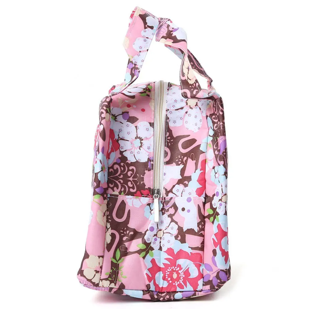 2016 новинка 3 цвета сумка цветочный узор портативная изоляционная холодильник для