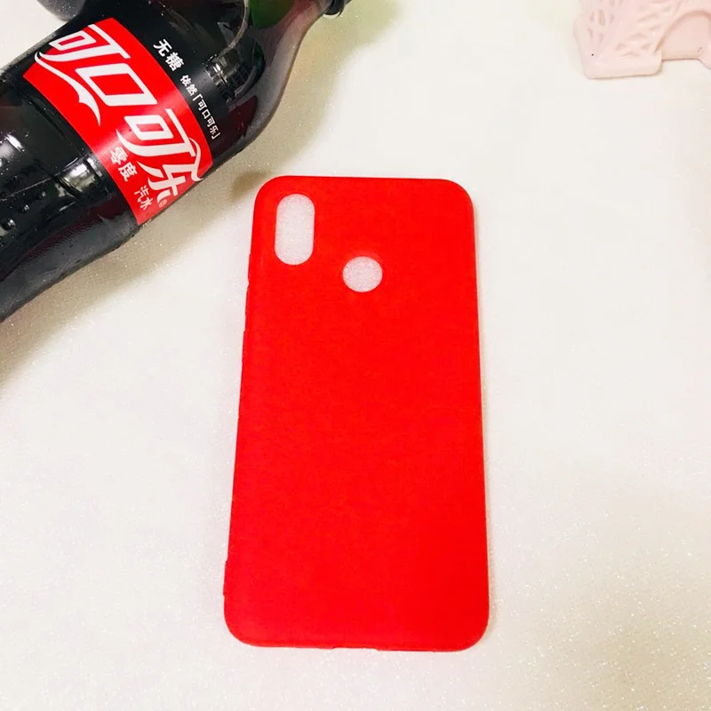 10pcs Candy solid color matte soft shell For Xiaomi 8 Simple and stylish protective case for xiaomi SE Back cover black blue | Мобильные