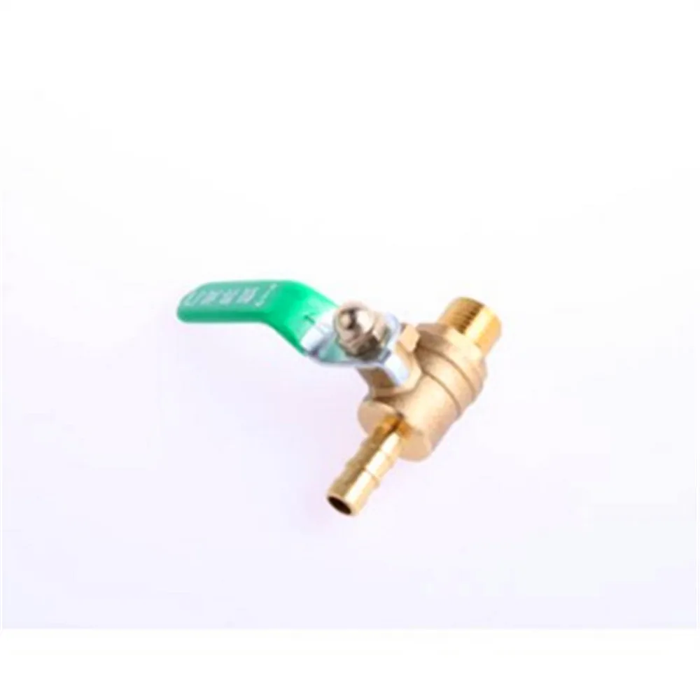 

1 Pc Plastic Coated 3/8"BSP Female Thread to 8mm Hose Barb Brass Thickened Ball Valve