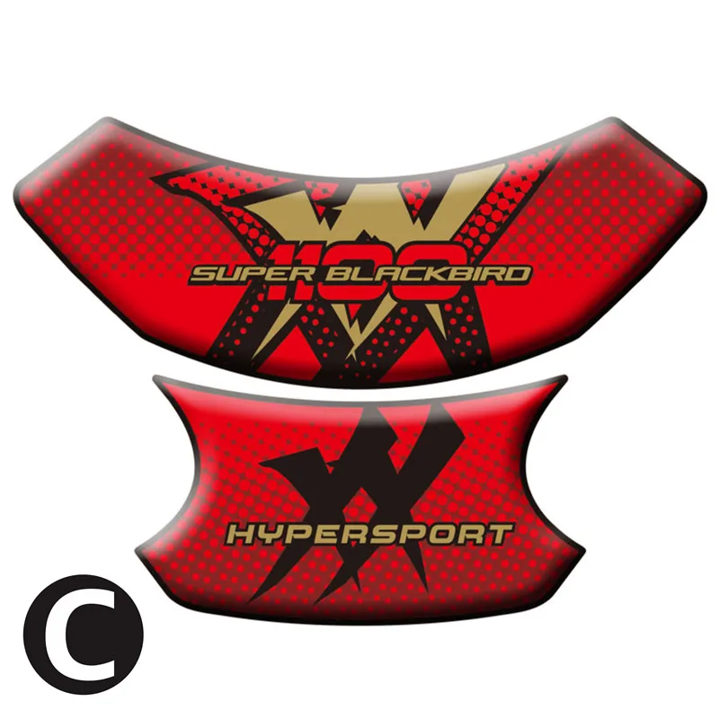 Мотоциклетные 3D наклейки на топливный бак защитные для Honda CBR1100XX Blackbird 1996-2008 |