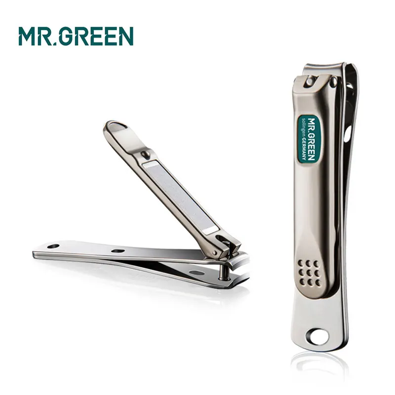 Фото Кусачки для ногтей MR.GREEN из нержавеющей стали, кусачки для ухода за педикюром, профессиональные пилочки для ногтей в виде рыбьей чешуи, инстр... №2