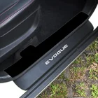 Виниловая наклейка из углеродного волокна, защитная Накладка на порог автомобиля для Land Rover EVOQUE, автомобильные аксессуары