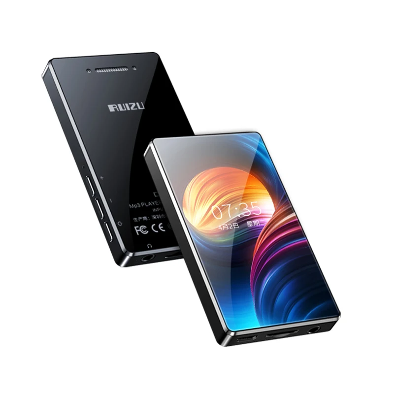 Новейший MP3-плеер RUIZU D20 HIFI музыкальный mp3-плеер HD Full touch screen 3,0 дюймов, внешний динамик, Fm Электронная книга, аудио музыка, MP4 плеер