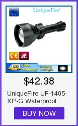 UniqueFire 1508 T50 фонарик корпус без светодиодов и водителя 50 мм выпуклая линза черный подходит для 850NM/940NM