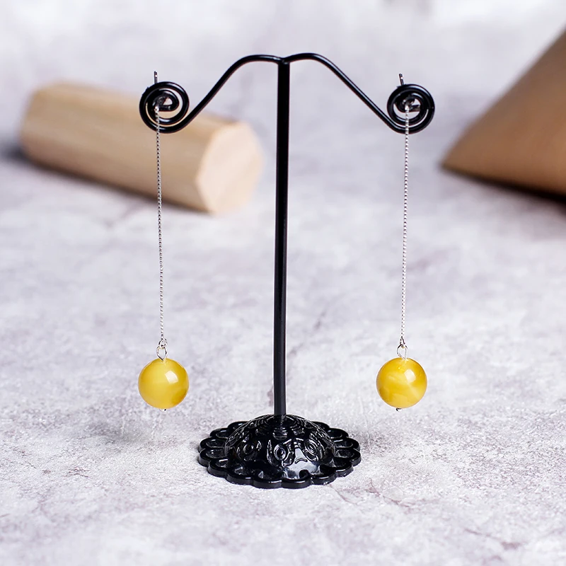 Роскошные серьги бабочки из стерлингового серебра в форме крови висячие с