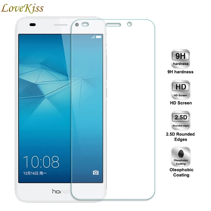 Закаленное стекло 9H для Huawei Honor 5C защита экрана усиленная Защитная пленка 7 Lite GT3