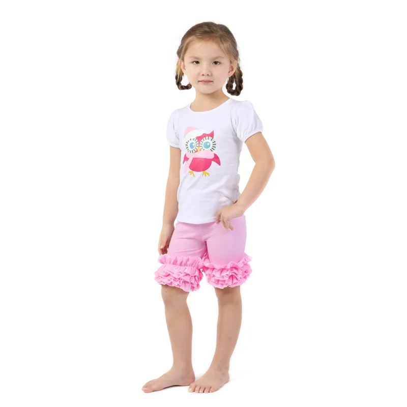 Детская летняя хлопковая рубашка с рукавами фонариками и рюшами|children clothing|shirts