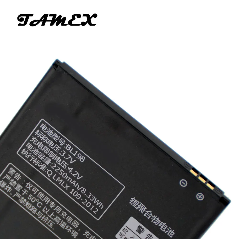 BL198 литий-ионная сменная батарея для Lenovo A859 A860E S890 A850 A830 K860 K860i A678T S880 S880i телефонная