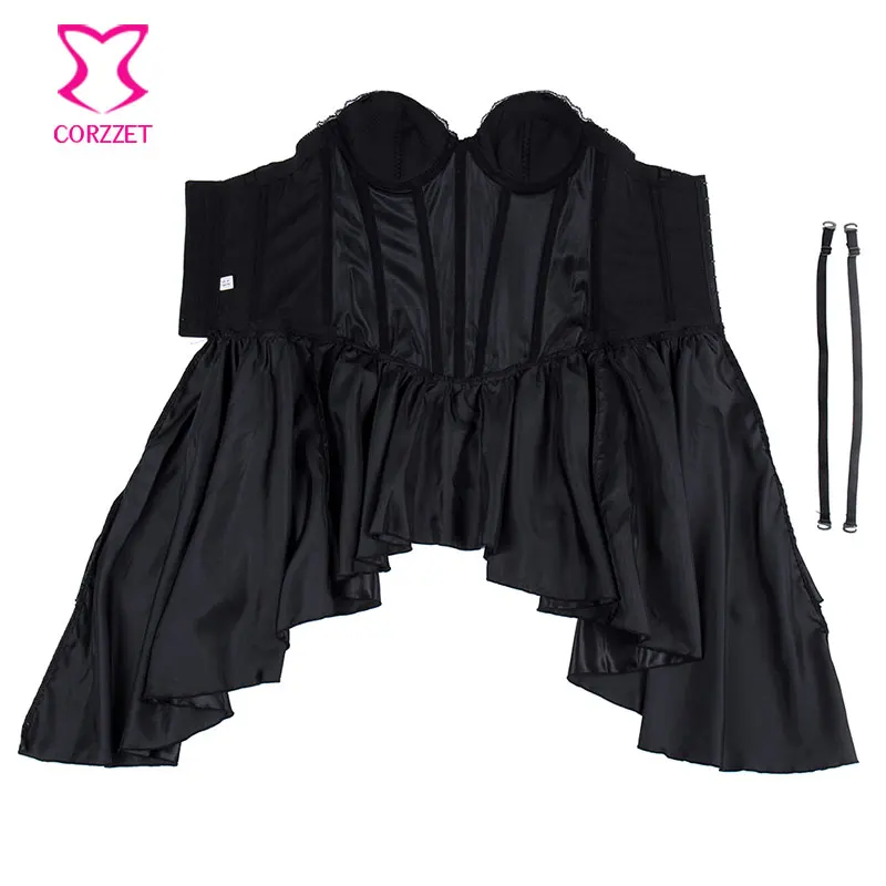 Корзет Готический Золотой принт Феникс хлопок корсет и платье бюстье топ для