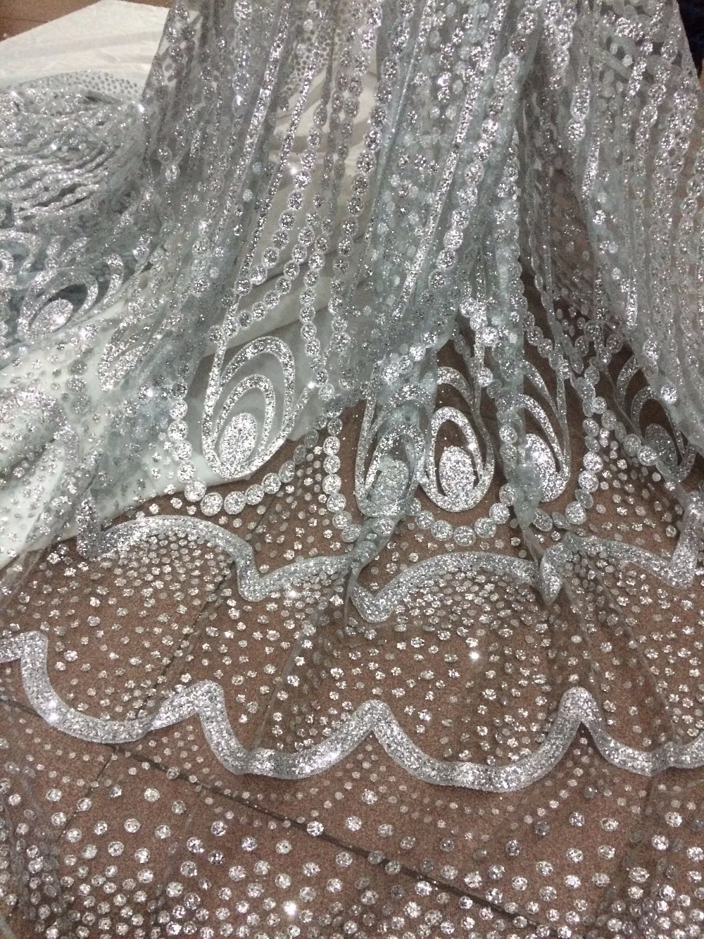 Дешевая африканская Тюлевая кружевная ткань Новое поступление французская