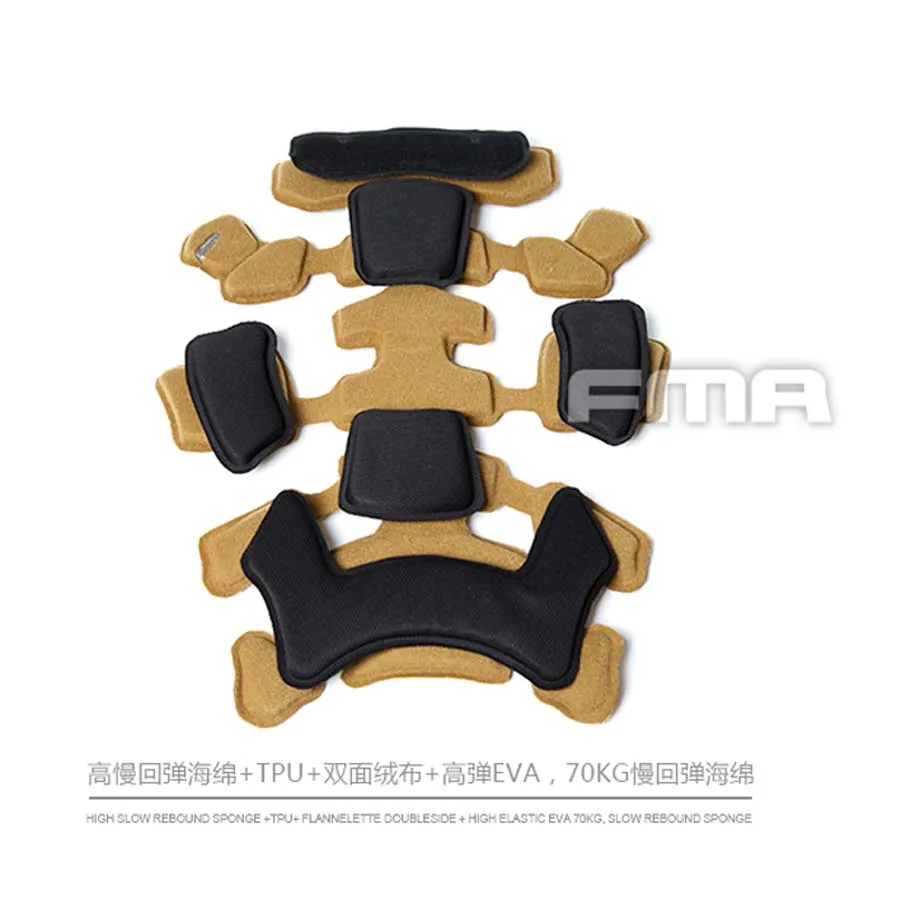 FMA Тактический страйкбольный охотничий Новый MT шлем флуоресцентная Губка