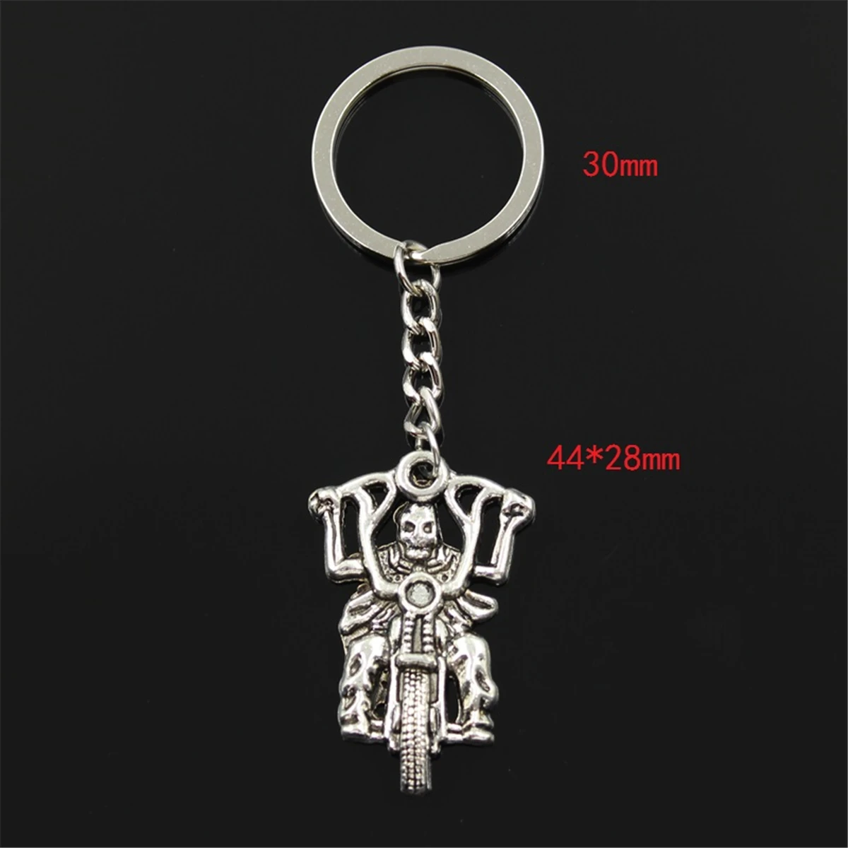 Новая мода для мужчин 30 мм брелок DIY металлический держатель цепочка винтажный