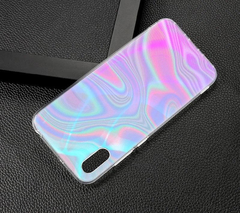 Радужный переливающийся Мягкий силиконовый чехол для Huawei Mate 10 20 Lite Pro Enjoy 8 9E Y6 Y5 2017