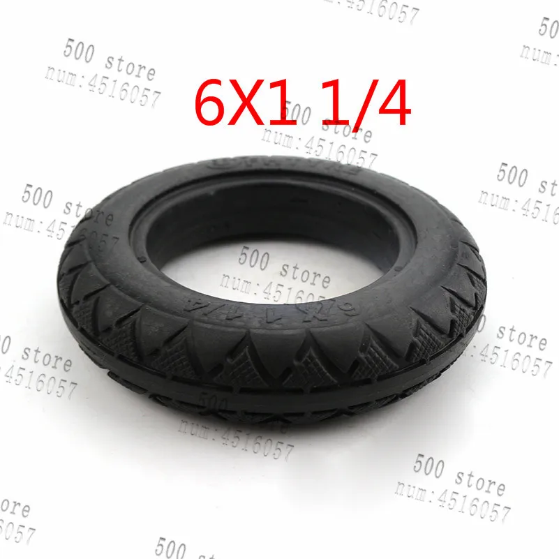 Высокопроизводительная 6X1 1/4 твердая шина без бескамерной шины подходит для