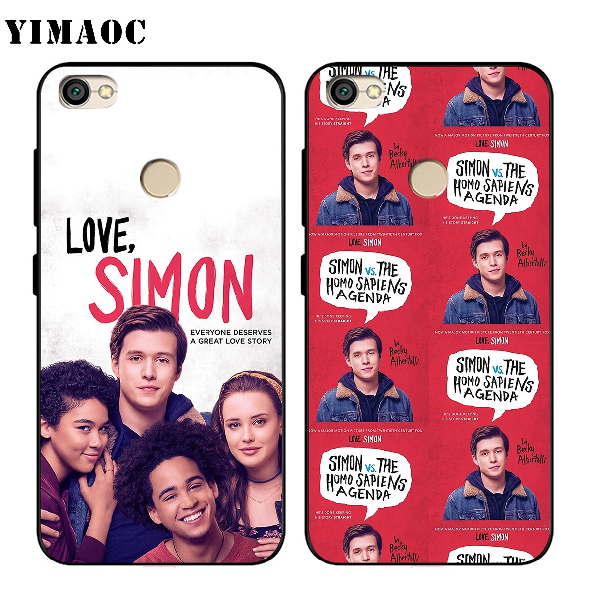 Love Simon Case for Xiaomi Redmi MI Note MAX 3 6a 7 6 8 9 10 GO SE A1 A2 A3 Lite 8A F1 Pro | Мобильные телефоны и