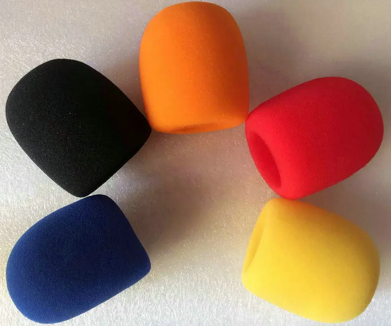 Новинка 5 цветов беспроводной ручной сценический микрофон ветрозащитный экран