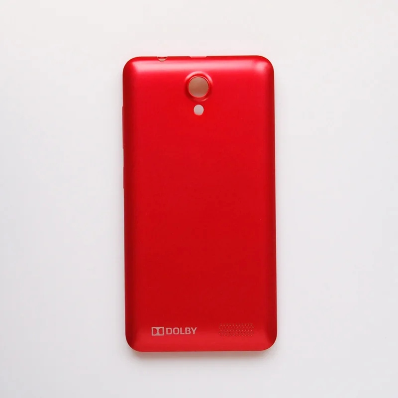 Красный Baansam Батарея дверь задняя крышка Корпус чехол для lenovo A319 с Мощность кнопки регулировки громкости - Цвет: Красный