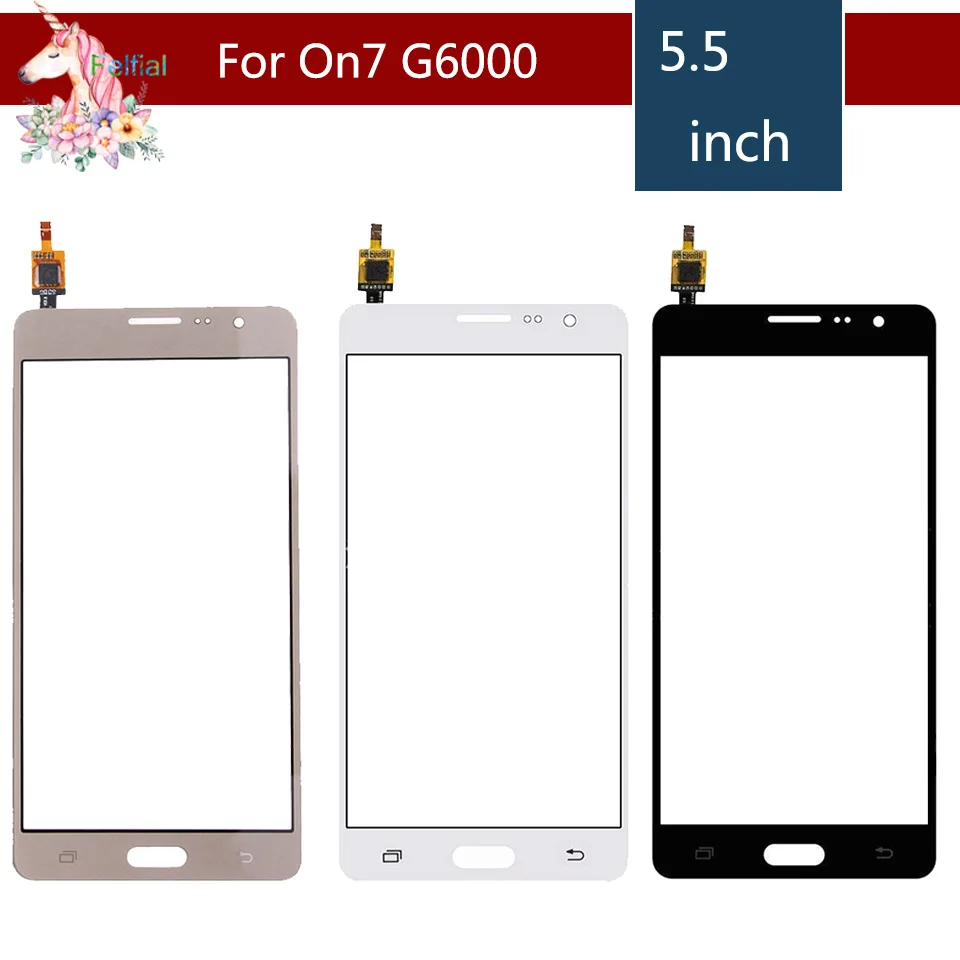 Дигитайзер сенсорного экрана для Samsung Galaxy On5 G5500 G550 5 0 дюйма и On7 G6000 экран внешнее