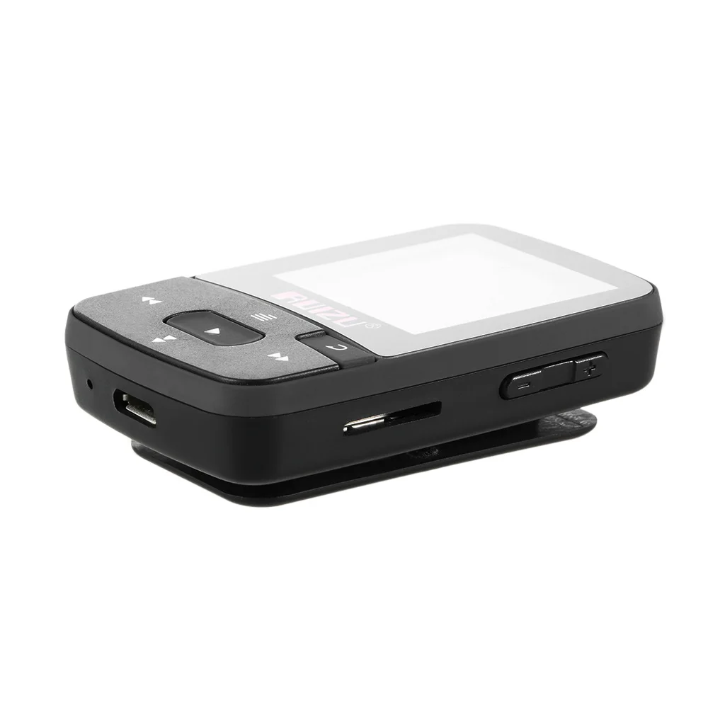 Ruizu X50 спортивный аудио мини Bluetooth Mp3 плеер Музыкальный Аудио Mp3 Mp-3 радио цифровой Hi-Fi экран Fm радио Usb 8 Гб без потерь