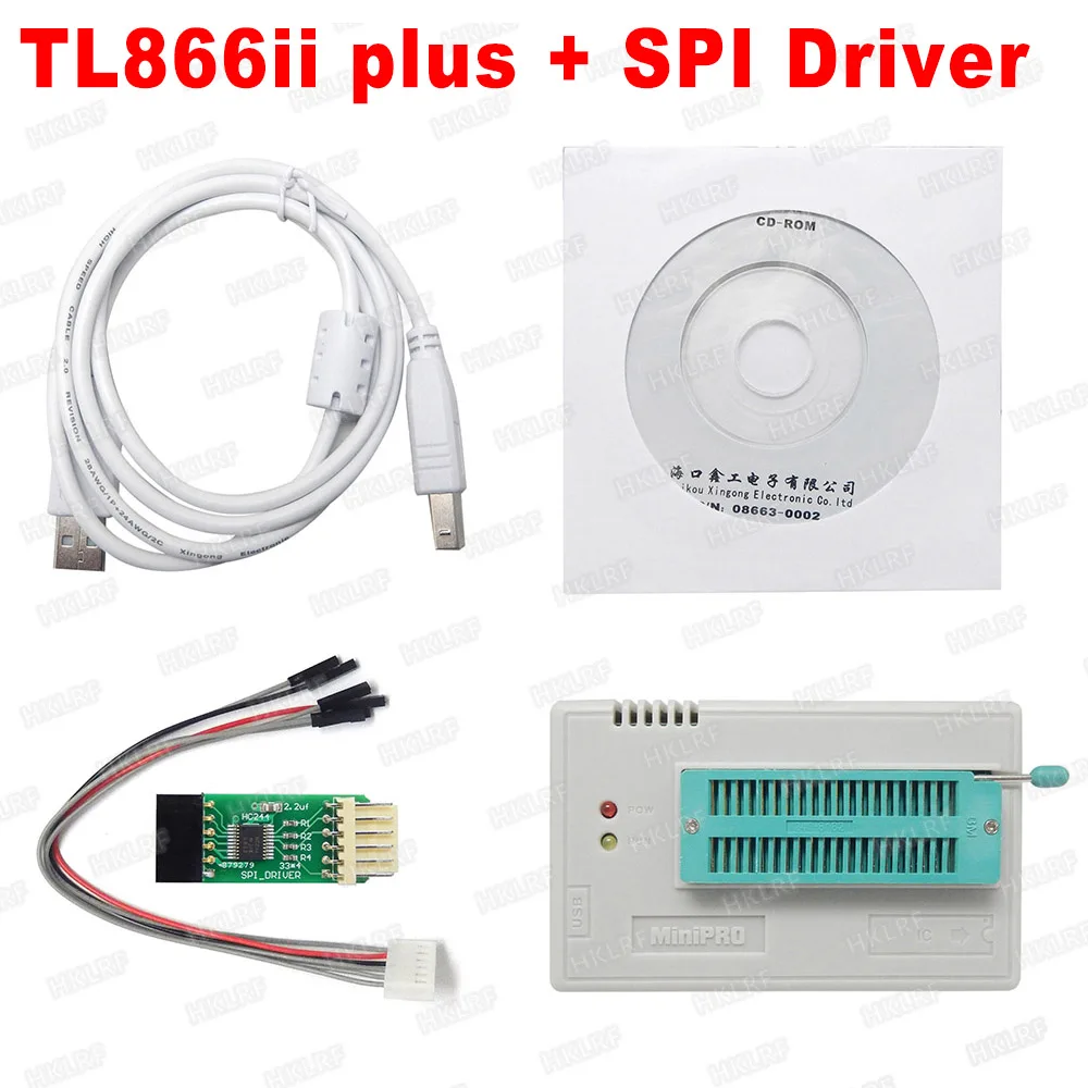 TL866II-spi Driver XGECU лучшее качество TL866ii плюс программист+ 26 адаптеров поддержка MCU AVR EEPROM EPROM 27 28 29 37 39 49 50 серии чипы и сом - Цвет: TL866II-spi Driver