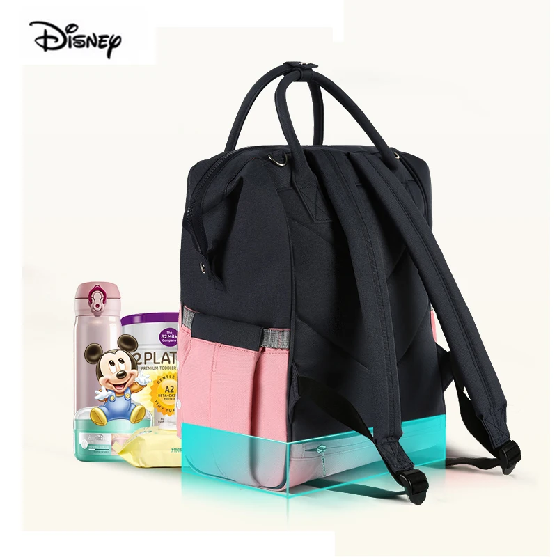 Модная сумка для мамы Disney Minnie вместительный изоляционный розовый рюкзак