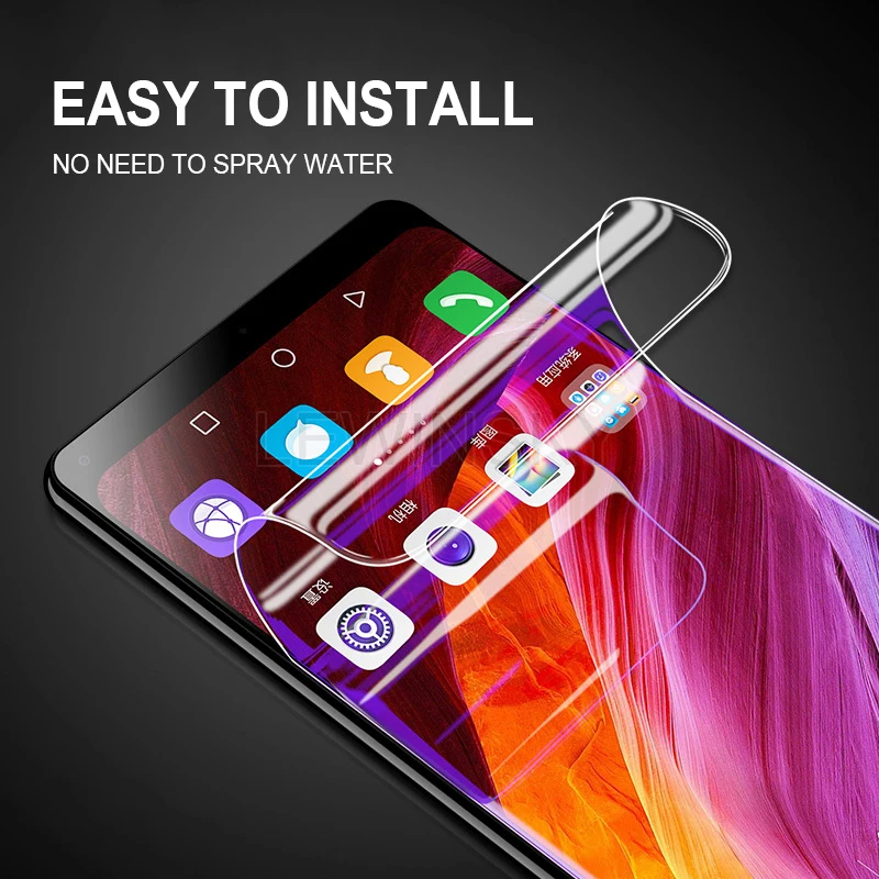 7D полностью изогнутая мягкая Гидрогелевая пленка для Huawei P30 P20 Pro Mate 20 Lite Защита