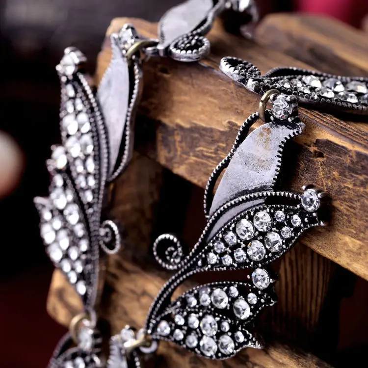 Объемная цена классическое винтажное ожерелье с крутым цветком женская подвеска