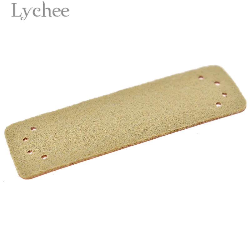 

Lychee Life 50pcs Handmade PU Leather Tags Bird Sewing Machine Embossed Label DIY Flag Labels For Garment Sewing Accessories