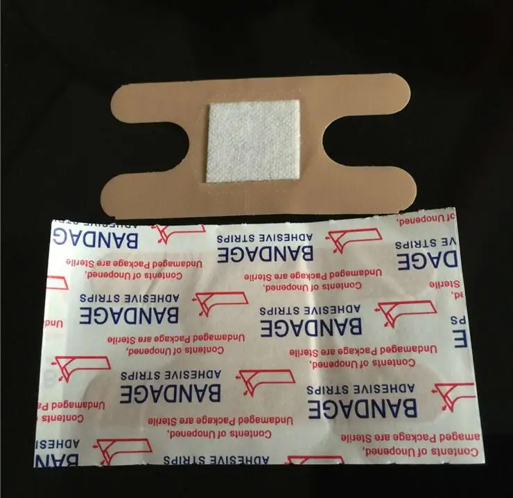 50 шт. креативный водонепроницаемый гемостатический стикер в форме буквы