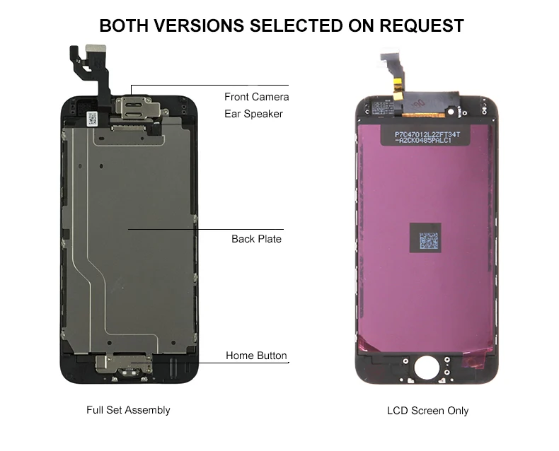 ЖК-экран AAA для iPhone 6 6G полный комплект сенсорный дигитайзер полная комплектация
