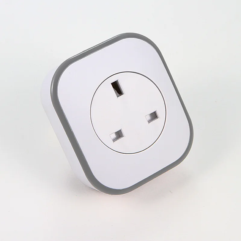 Умная розетка голосовое управление Wi-Fi дистанционное английская вилка работает