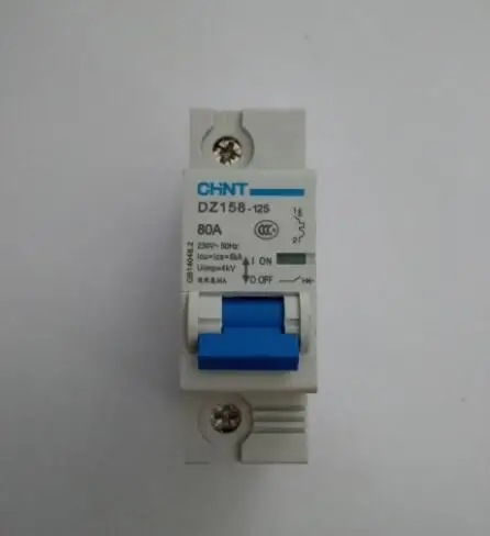 Chint высокой мощности воздушный выключатель DZ158 / NXB 125 1P 2P 3P 4P 63A 80A 100A 125A|4p 63a|63a 2pchint 1p |