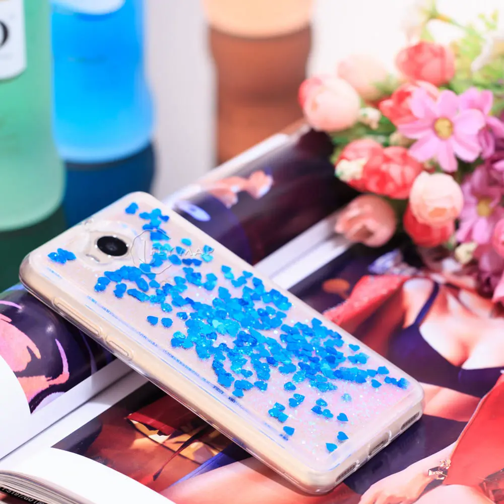 Жидкий чехол для Huawei Y5 2017 III MYA U29 L122 динамический зыбучий песок Блестящий Звездный