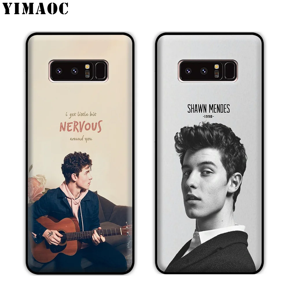 YIMAOC Шон Мендес Мягкий силиконовый чехол для телефона samsung Galaxy Note 10 плюс 9 8 A9 A8 A6 2018